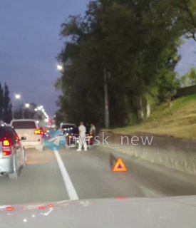 ДТП, трио на Мысхаксом шоссе. Пробка...