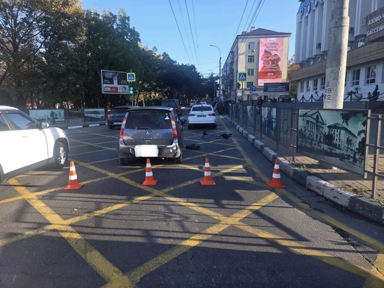 🚨В Новороссийске Госавтоинспекция устанавливает обстоятельства ДТП с участием 13 -летнего подростка.