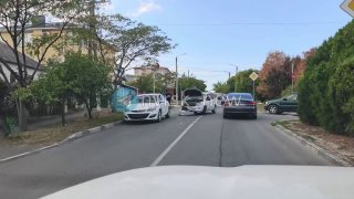 ДТП на Дзержинского, пробка...