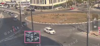 19.09.26 момент ДТП круг Мурата Ахеджака.