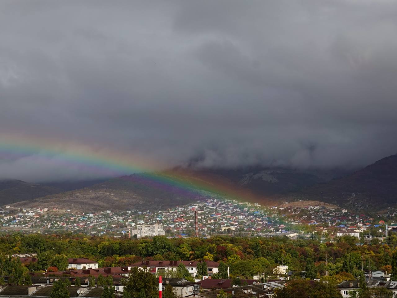 Рождение радуги 🌈