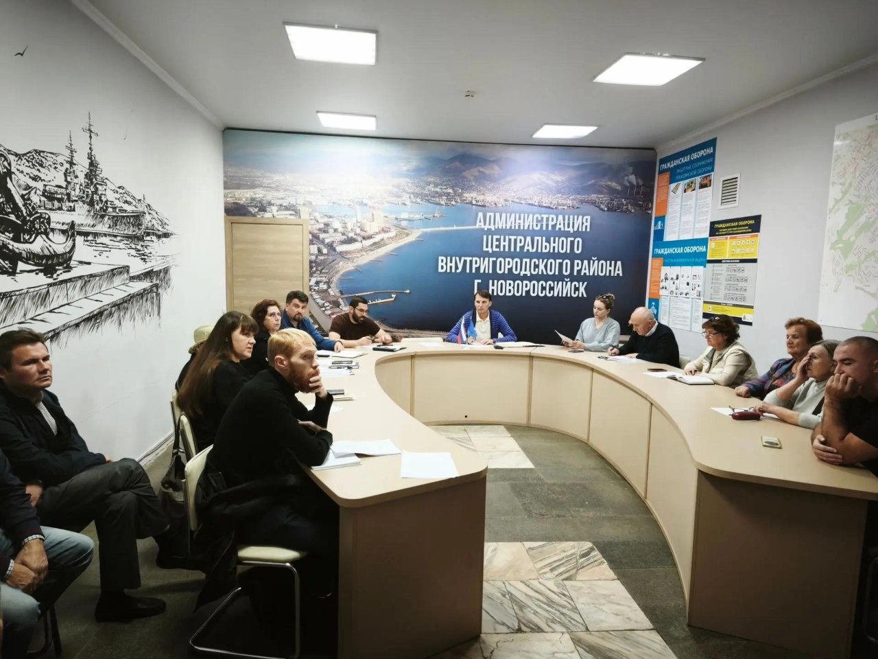 07.10.2026 в администрации центрального района прошел Координационный совет по 6-му округу. В обсуждении вопросов благоустройства приняли участие специалисты МКУ «УЖКХ города».