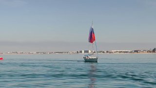 ⛵️ В Анапе прошел парад яхт, посвященный 89-летию Краснодарского края