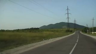 #Новороссийск, дорога в Широкую балку, 2008 г. Фрагмент видео из ю.канала zhdanow