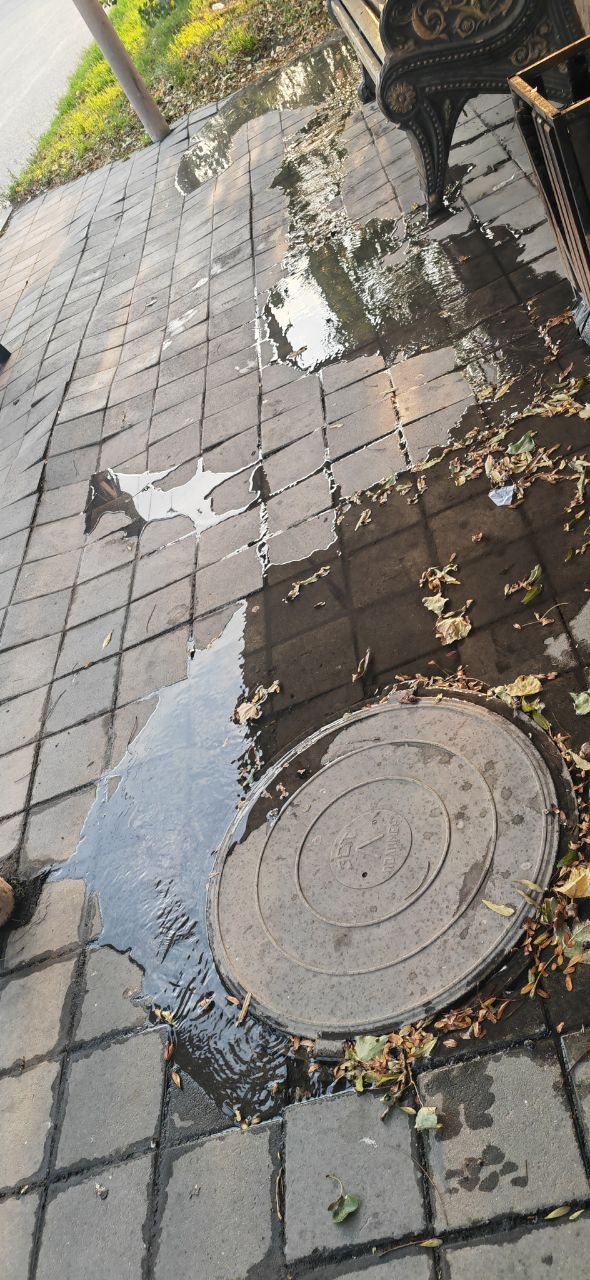 💬 Остановка Элеватор, вода хлыщет из колодца
