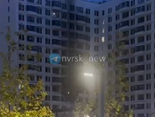 Один из ЖК Новороссийска после ночной атаки